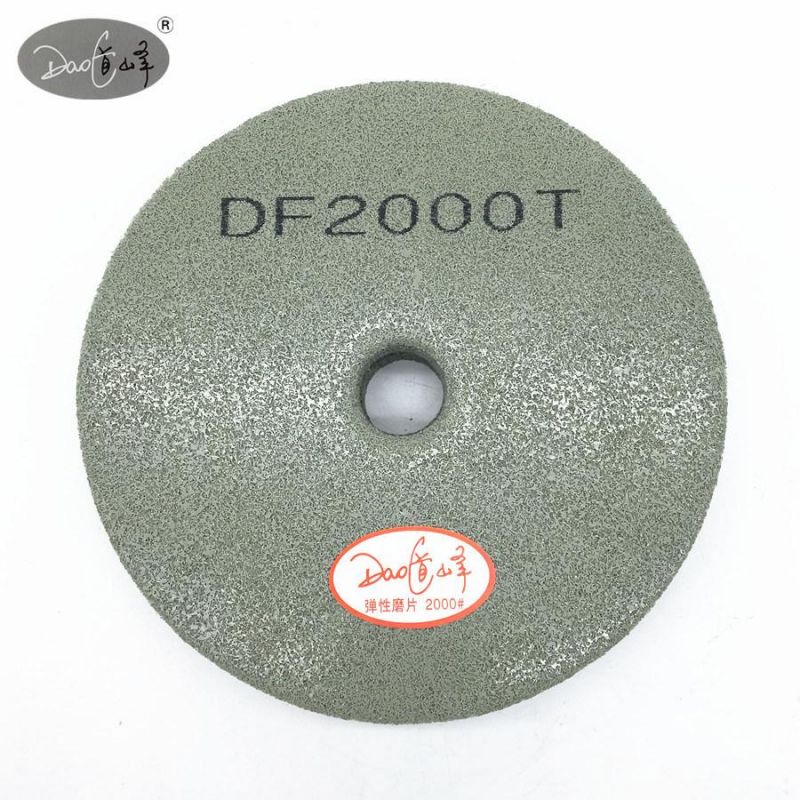 Daofeng 8inch 200mm Sponge Abrasive Pads for Quartz Marble