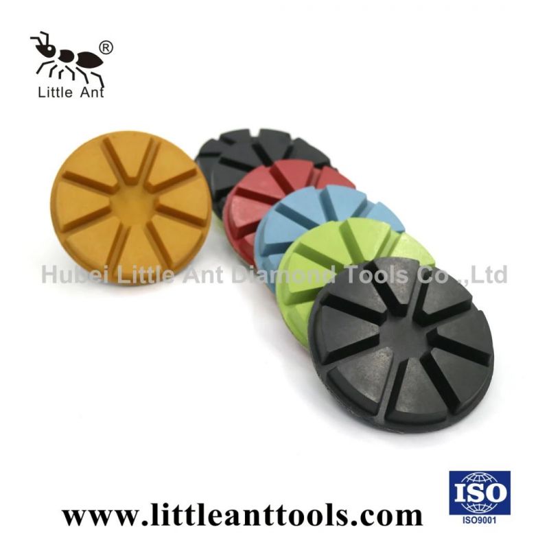 4" Resin Pads Diamond Floor Polishing Pad Used for Floor Polishing Machine