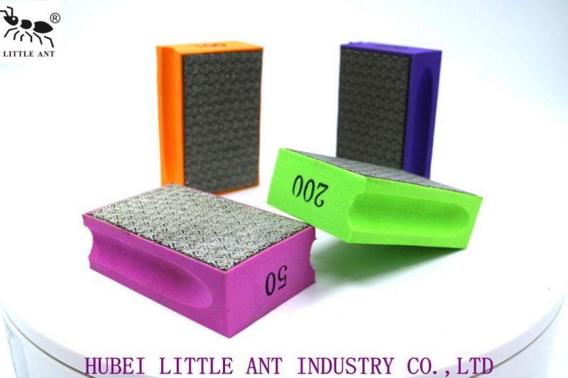 Little Ant Brand Wet Use Hand Diamond Polishing Pad, Easy to Work.