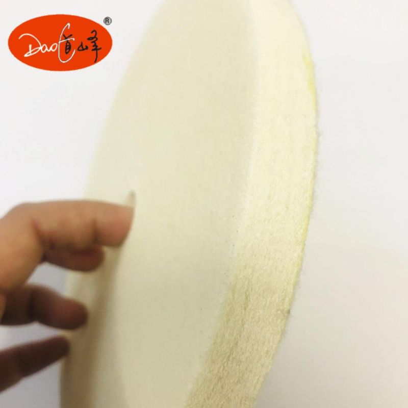 Daofeng 5.5inch Yellow Sponge Buff Pad Waxing Pad