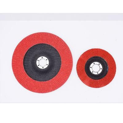 OEM 125mm 36 Grit Ceramic Flap Disc for Angle Grinder Use Metal Stainless Steel Polishing and Grinding