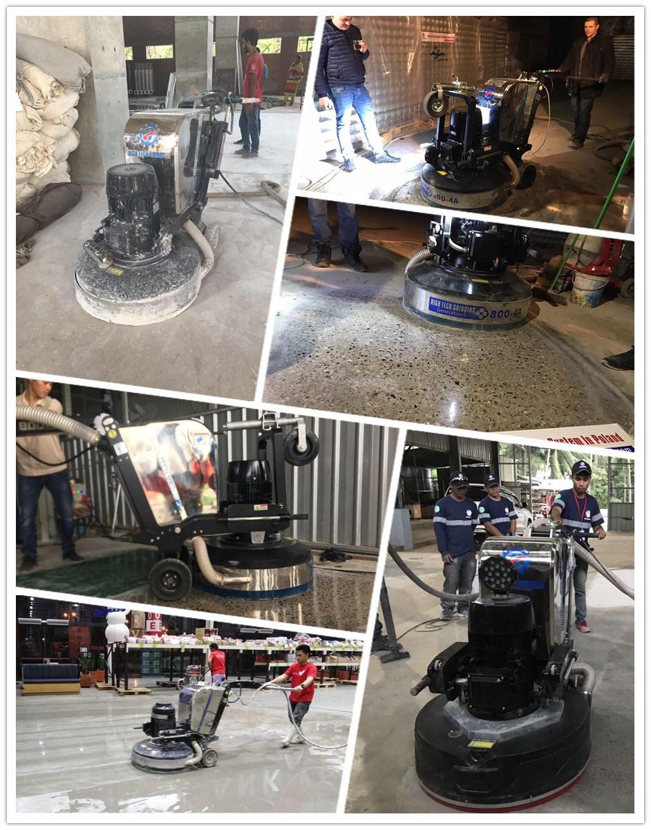 Ce Approved 220V Concrete Grinder Floor Grinding Polisher Machine