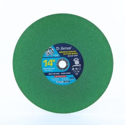 355 mm Abrasive Cutting Disc/Cut off Wheel