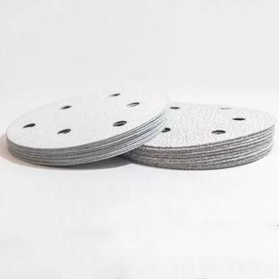 5 Inch 8 Hole Sanding Discs 150 6 Inch Hook and Loop Sand Paper 125mm Velcro Sanding Disc