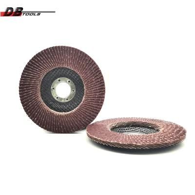 4.5&quot; 115mm Flap Disc Disc Flap Wheel for Edge Grinding Alumina Oxide T27 Flat Assorted for for Ship Paint Remove