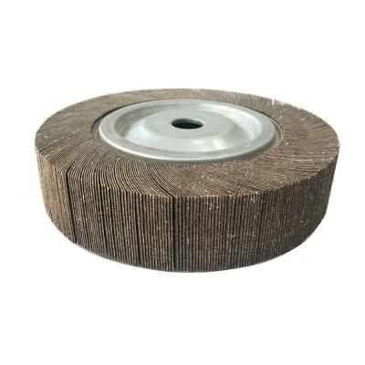 High Quality Wear-Resisting 250mm Aluminium Oxide Flap Wheel for Grinding Stainless Steel and Metal