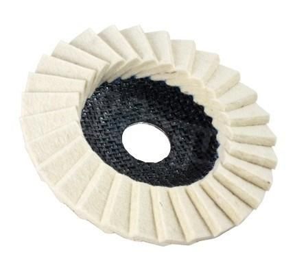 5" X7/8" Felt Polishing Flap Disc