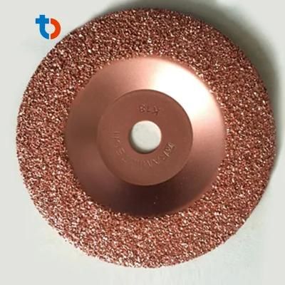 Gold Color Tungsten Carbide Grinding Disc for Buffing Rubber