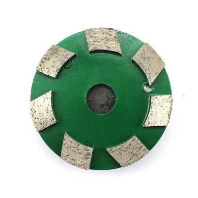 Diamond Metal Bond Trapezoid Concrete Floor Grinding Abrasive Plate