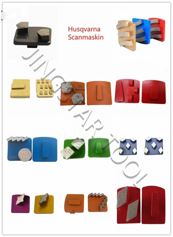 Scanmaskin Diamond Concrete Floor Grinding Pads