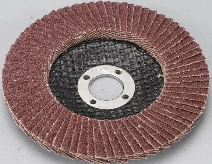 4"X5/8" 100mmx16mm T27 & T29 Aluminium Oxide (ALOX) Flap Discs for Metal