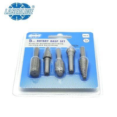 5PCS Rotary Rasp Set Polishing Set Carving Set