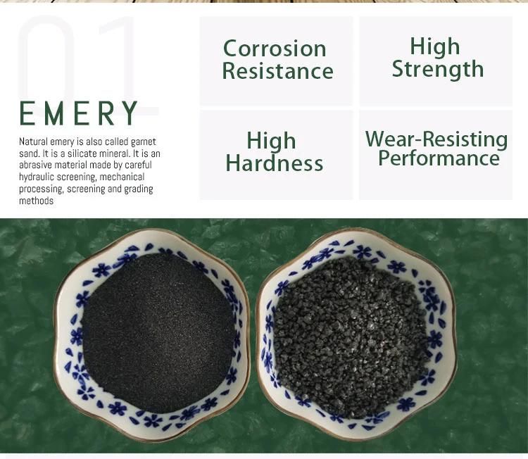 High Quality Emery Wear-Resistant Floor Material Emery Grain for Building