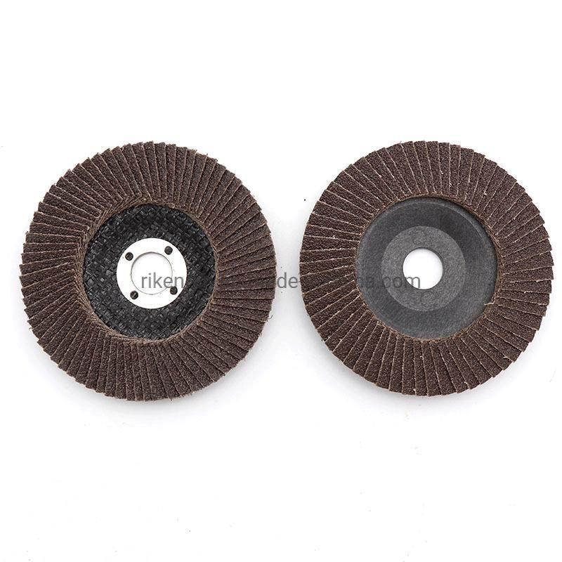 High Density Calcined Flap Wheel Flap Disc for Metal