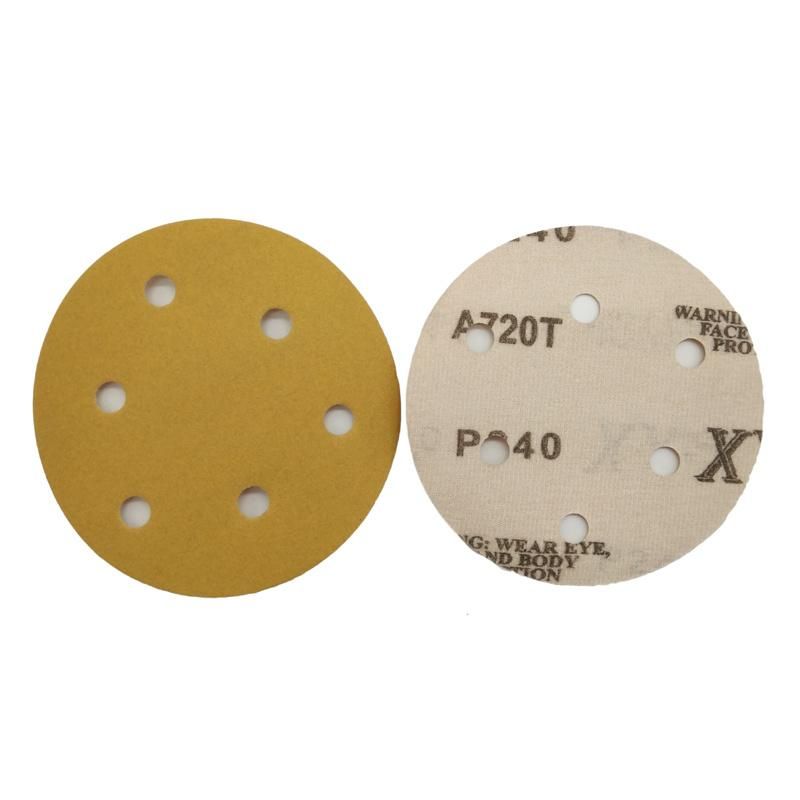 6 Inch Automotive Paper Sanding Discs