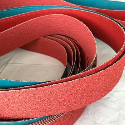 Ceramic Abrasives Sanding Belts for Grinding Stainless Steel