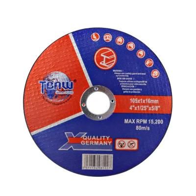 4 Inch China Factory OEM Abrasive Polishing Flap Tooling Cut off Disc Wheel for Metal Grinder