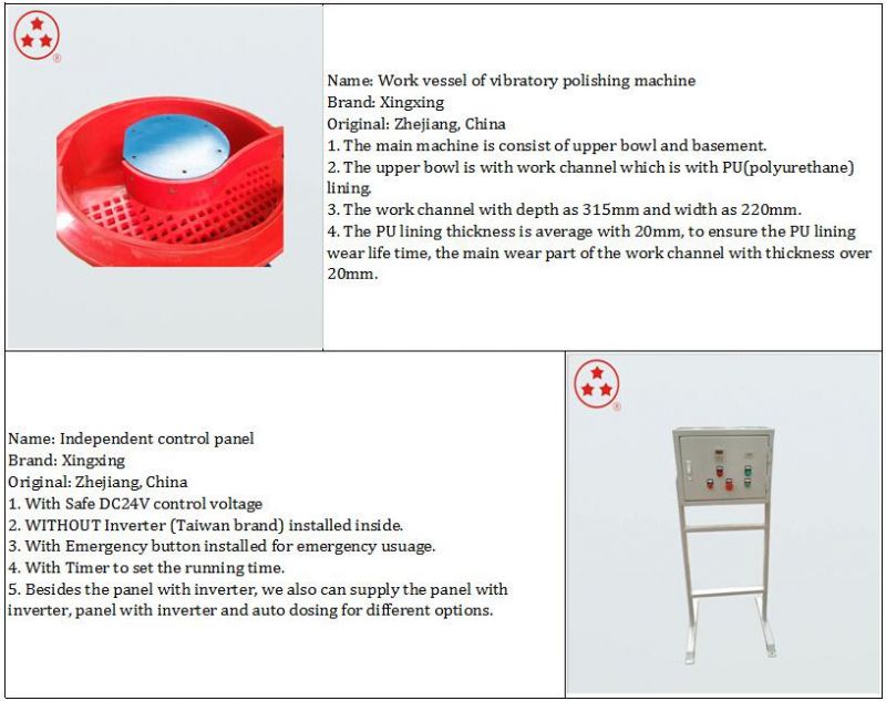 Vibratory Finishing Machine with Separator