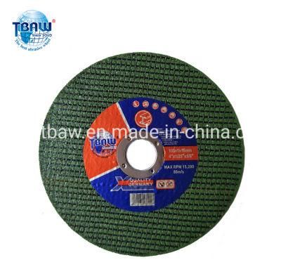 4inch Flat Cutting Wheel / Disc for Metal