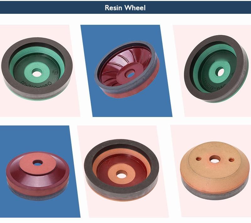 Resin Wheel for Glass Beveling Machine/Glass Polishing Machine/Glass Grinding Machine
