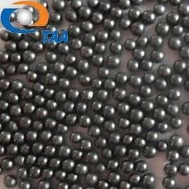 Taa Brand Wheel Blasting Abrasive Cast Carbon Steel Shot 1.0mm Spherical Steel Ball