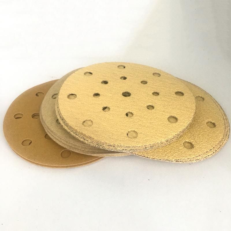 Hook and Loop Multi Holes Zirconia Alumina Abrasive Disc, Grinding Discs for for Polishing Stainless Steel Metal