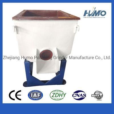 U Shape Linear Type Vibratory Finishing Machine Tub Vibratory Deburring Equipment