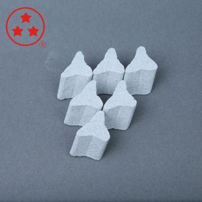 Huzhou Xingxing Tri-Star Shape Tumbling Media Vibratory Finishing Media Polishing Stone Ceramic Media