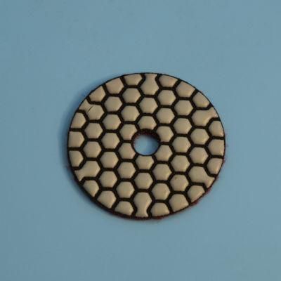 New 3 Inch High Efficiency Abrasive Dry Polishing Pad for Stone