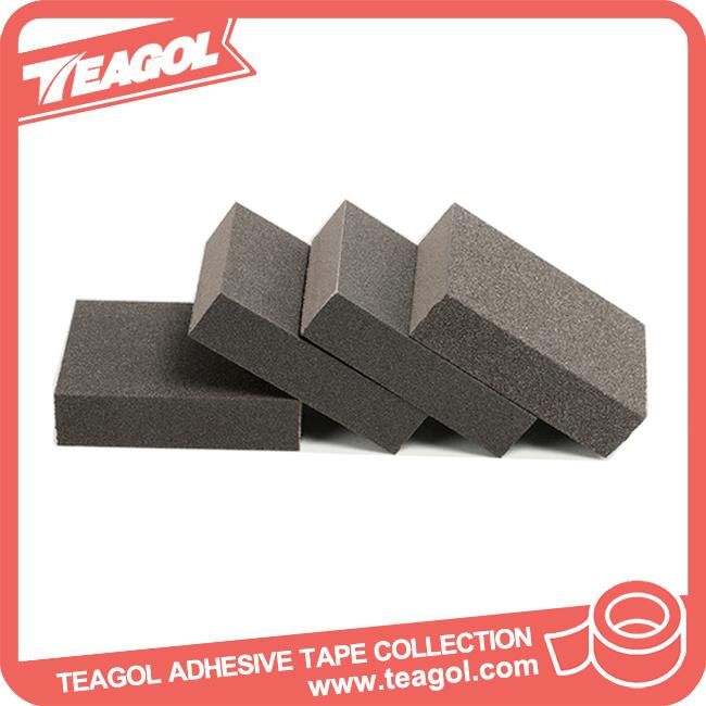 Double-Sided Abrasive Sanding Block Sponge Pads Coarse Grit