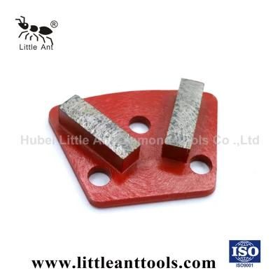 Diamond Polishing Pads for Concrete (Fan-shaped two teeth three hole)