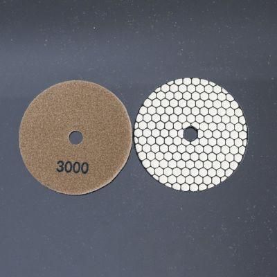 Qifeng Power Tool 7-Step 3&quot;/80mm Abrasive Diamond Dry Grinding and Polishing Pads for Granite&Marble