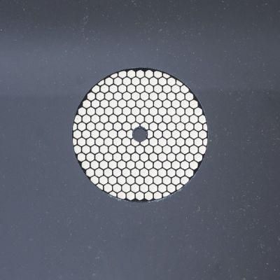 Qifeng Power Tool 7-Step 4 Inch Abrasive Diamond Dry Grinding&Polishing Pads for Granite&Marble