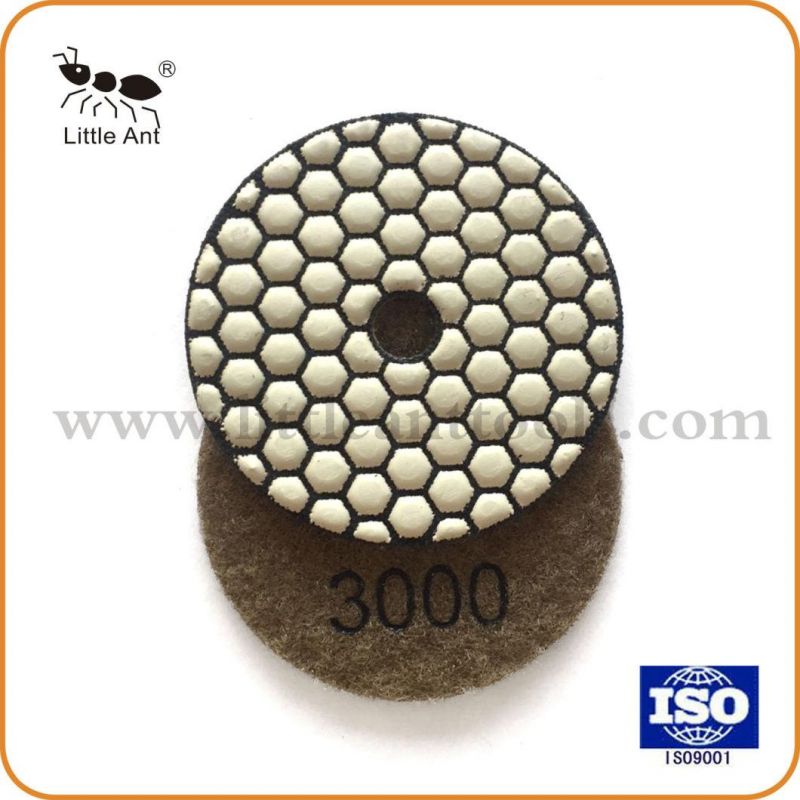 100mm Diamond Dry Polishing Pad for Angle Grinder Electric Tool Flexible Sanding Disc Stone Granite Marble Tool
