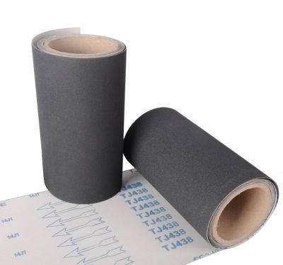 Tj438 Silicon Carbide J-Weight Soft Emery Cloth for Machine Use