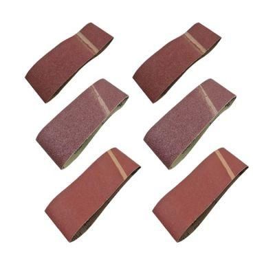 Sanding Belt Metal Sand Grit 40 60 80 120 Abrasive Sandpaper Belts for Polishing Made in China