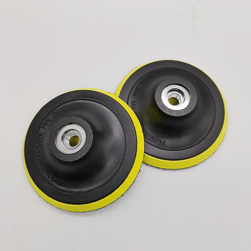 Low Price 80-180 mm Car Plastic Polishing Pads Buffing Disc Foam All Sizes of Plastic Backers M14 or 5/8-11