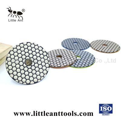 125mm Hot-Saledry Use Diamond Polishing Pad for Granite Floor