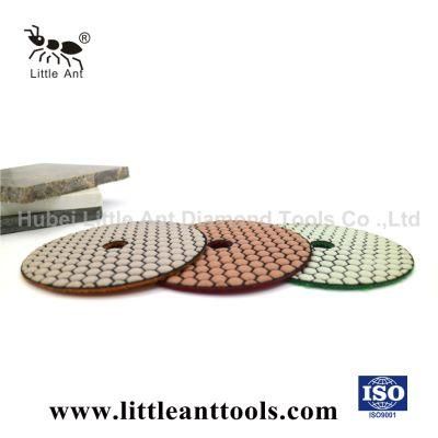 5 Inch Diamond Dry Flexible Polishing Pads