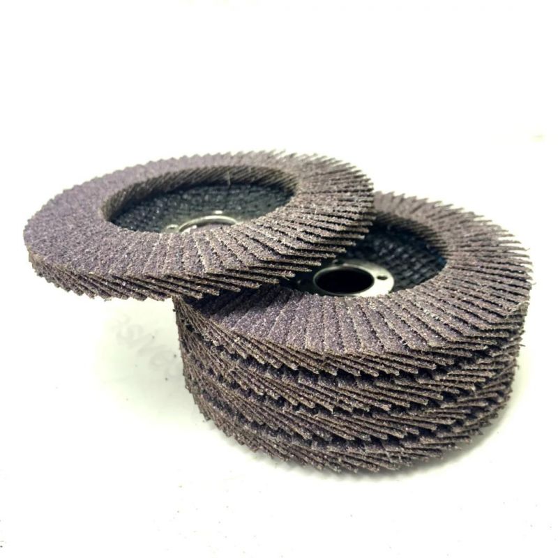 New Purple Ceramic Grain Abrasive Sanding Flap Disc with High Quality for Polishing Metal Wood Alloy Stainless Steel Iron as Grinding Tooling