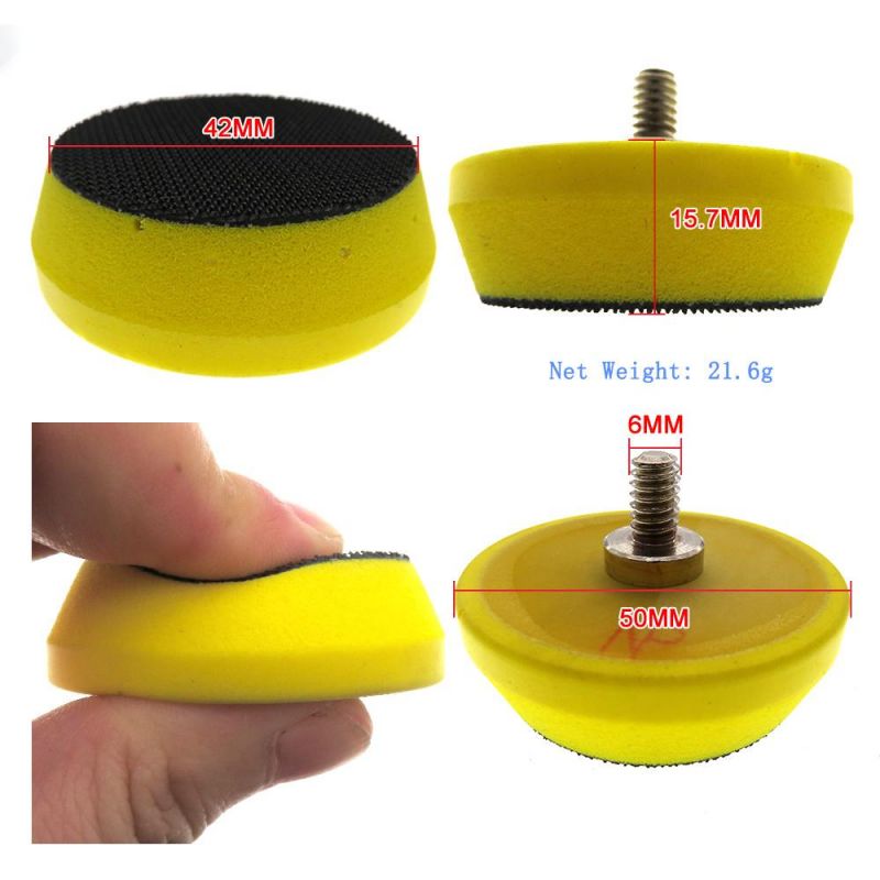 42mm M6 Thread Hook and Loop Backup Sanding Pad for Sanding Polishing
