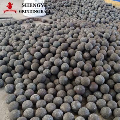 Shengye Supply Unbreakable Grinding Forged Iron Ball for Ball Mill Sag Mill