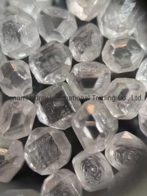 1 Carats up Rough Lab Grown White Hpht Synthetic Diamond