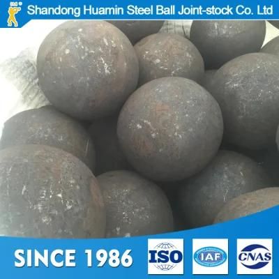 Diameter 60-125mm Forged Grinding Steel Ball for Cement Plant
