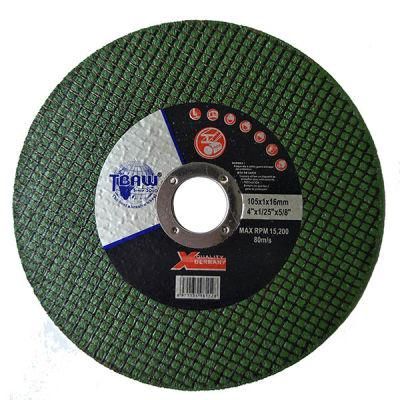 Factory Wholesale OEM 105*1.0*16mm Abrasives Polishing Cut-off Flap Cutting Wheels Disc