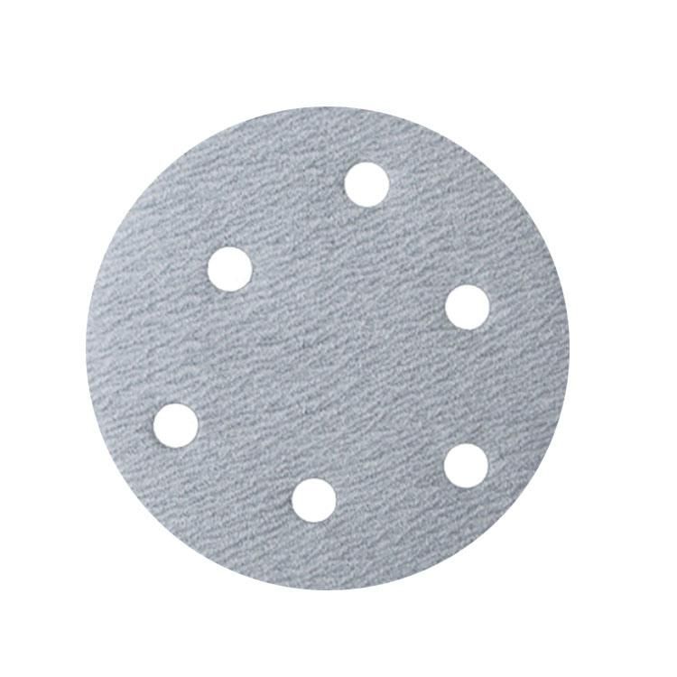 Factory Customized Dry Purple Sanding Disc Film Velcro Sandpaper for Polishing Car Round Discs