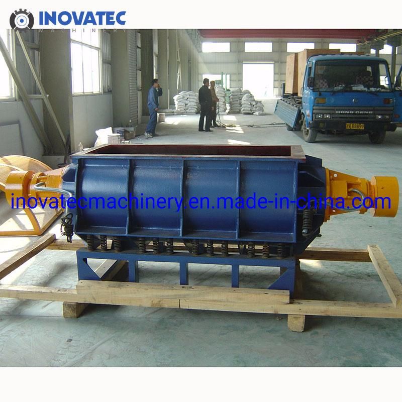 Aluminum Wheel Polishing Horizontal Linear Trough Vibratory Finishing Machine Tub