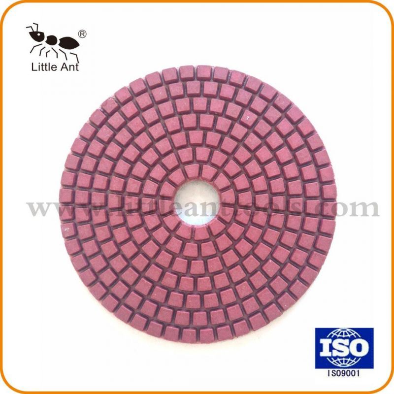 Wholesale Flexible Wet Granite Diamond Polishing Pads for Angle Grinder