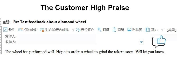 Glass Wheel Resin Diamond Grinding Wheel for Glass Grinding