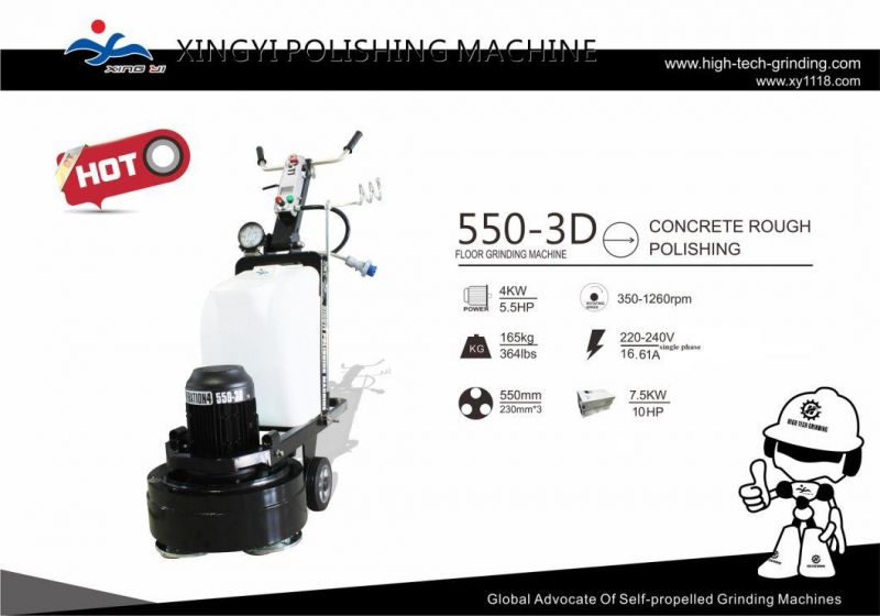 Concrete Grinder and Polishing Machine Dry and Wet Polisher